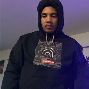 Bape/Supreme Collab bootleg hoodie
